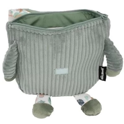 TriAction Toys Les Delingos Corduroy Backpack Plush | Chillos The Sloth 2 TriAction Toys Les Delingos Corduroy Backpack Plush | Chillos The Sloth - Image 2