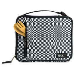 Packit Freezable Classic Molded Lunch Box - Checked Out -Professional Travel Storage Supplies Store GUEST aad16cea bdf1 4018 aaa4 3b62e7ad9216