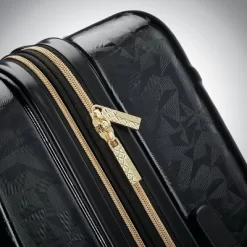 American Tourister Belle Voyage Hardside Large Checked Spinner Suitcase