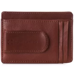 Alpine Swiss RFID Dermot Money Clip Front Pocket Wallet For Men Leather Comes In A Gift Box -Professional Travel Storage Supplies Store GUEST b10e709a 0385 4e3d b7cc 2fbd44c47443