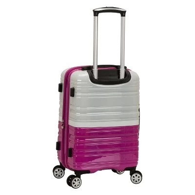 Rockland Melbourne Expandable Hardside Carry On Spinner Suitcase 1 Rockland Melbourne Expandable Hardside Carry On Spinner Suitcase