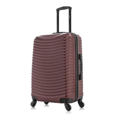 DUKAP Adly Lightweight Hardside Medium Checked Spinner Suitcase 9 DUKAP Adly Lightweight Hardside Medium Checked Spinner Suitcase - Image 9