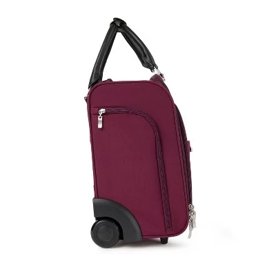 Baggallini 2 Wheel Under Seater Carry-On Rolling Luggage Tote 2 Baggallini 2 Wheel Under Seater Carry-On Rolling Luggage Tote - Image 2