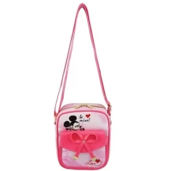 Disney Mickey Mouse 8" Vegan Leather Crossbody Shoulder Bag