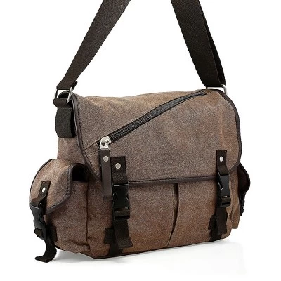Gearonic Men Messenger School Shoulder Canvas Bag 3 Gearonic Men Messenger School Shoulder Canvas Bag - Image 3