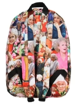 The Golden Girls Expressions Photo Collage Sublimated Laptop Backpack School Bag Multicoloured