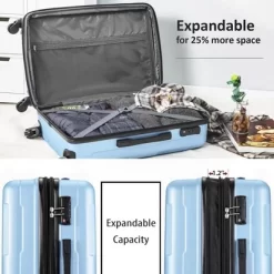 2 PCS Expanable Luggage Set, Hardside Spinner Suitcase With TSA Lock-ModernLuxe 13 2 PCS Expanable Luggage Set, Hardside Spinner Suitcase With TSA Lock-ModernLuxe -Professional Travel Storage Supplies Store GUEST be2a132e 2ce4 45f4 aba7 09a1f7ea30a4