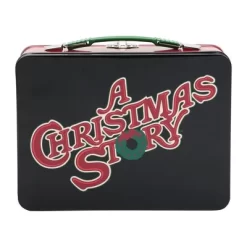 A Christmas Story Ralphie In Color Large Tin Tote