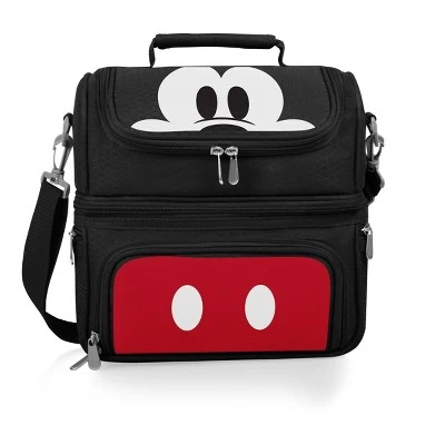 Oniva Mickey Mouse Pranzo Lunch Cooler Bag - Black 4 Oniva Mickey Mouse Pranzo Lunch Cooler Bag - Black - Image 4