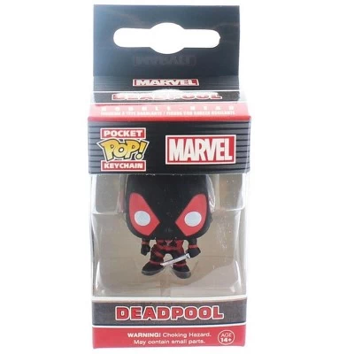 Funko Marvel Funko Pocket POP Keychain: Black Suit Deadpool 2 Funko Marvel Funko Pocket POP Keychain: Black Suit Deadpool - Image 2