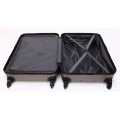 Skyline 24" Hardside Checked 4pc Luggage Set -Professional Travel Storage Supplies Store GUEST c793a43e ec84 41e4 8010 8ba43d256d9b