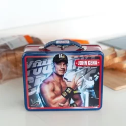 The Tin Box Company WWE Tin Lunch Box Featuring Superstar Wrestler John Cena -Professional Travel Storage Supplies Store GUEST c812f6df 8510 4ce1 91c3 135c283f629f