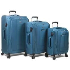 Dejuno Twilight Lightweight Nylon 3-Piece Spinner Luggage Set -Professional Travel Storage Supplies Store GUEST c8687727 a9c6 4059 a114 5d7acc352824