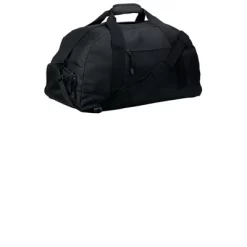 Port Authority 55L Classic Solid Color Sport Duffel Bag With Built-In Bottom Board