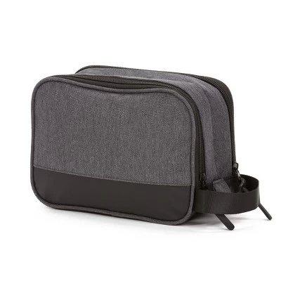 SWISSGEAR Heather Gray Toiletry Bag 5 SWISSGEAR Heather Gray Toiletry Bag - Image 5