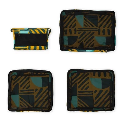 WNDR LN 4pc Printed Packing Cube Set 1 WNDR LN 4pc Printed Packing Cube Set