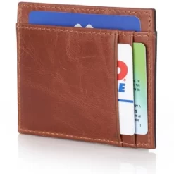 Alpine Swiss RFID Money Clip Front Pocket Wallet