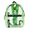 Minecraft 17" Clear Plastic Backpack With Removable Laptop Pocket