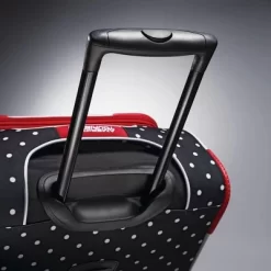 American Tourister Minnie Mouse Bow Softside Large Checked Spinner Suitcase - Red -Professional Travel Storage Supplies Store GUEST d2de31be 881f 496f 96ac 7418c6a17888