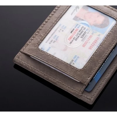 Alpine Swiss RFID Front Pocket Wallet ID Card Case 2 Alpine Swiss RFID Front Pocket Wallet ID Card Case - Image 2