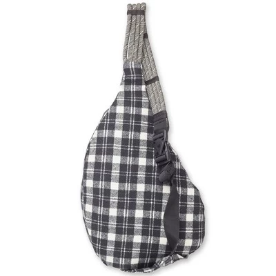 KAVU Plaid Rope Sling Bag Crossbody Backpack With Adjustable Shoulder Strap 1 KAVU Plaid Rope Sling Bag Crossbody Backpack With Adjustable Shoulder Strap