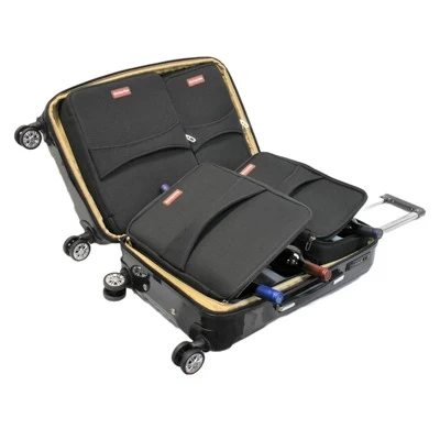 OenoTourer Unbreakable Wine Lovers' Travel Essential 10 Bottles Carrying Suitcase With TSA-Approved Lock 2 OenoTourer Unbreakable Wine Lovers' Travel Essential 10 Bottles Carrying Suitcase With TSA-Approved Lock - Image 2