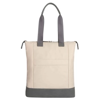 Targus 15 Inch Newport North-South Tote Tan 3 Targus 15 Inch Newport North-South Tote Tan - Image 3