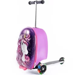 Kiddietotes Kids' Hardside Carry On Suitcase Scooter -Professional Travel Storage Supplies Store GUEST d92a5f24 fb1f 4430 b3cb 525f8aa32e40