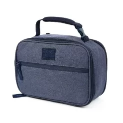 Fulton Bag Co. Expandable Slim Lunch Box - Navy Peony
