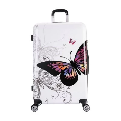 InUSA Lightweight Hardside Large Checked Spinner Suitcase 1 InUSA Lightweight Hardside Large Checked Spinner Suitcase