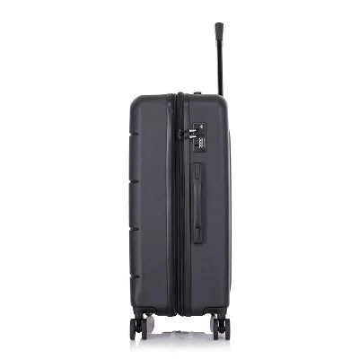 InUSA Elysian Lightweight Hardside Medium Checked Spinner Suitcase 6 InUSA Elysian Lightweight Hardside Medium Checked Spinner Suitcase - Image 6