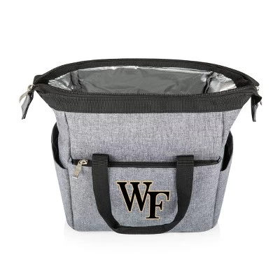 NCAA Wake Forest Demon Deacons On The Go Lunch Cooler - Gray 1 NCAA Wake Forest Demon Deacons On The Go Lunch Cooler - Gray