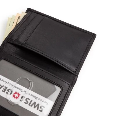 SWISSGEAR Trifold Wallet - Black 7 SWISSGEAR Trifold Wallet - Black - Image 7