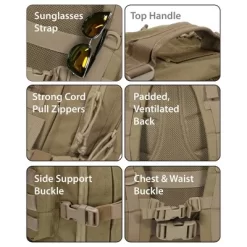 Rockland Military Tactical Laptop Backpack -Professional Travel Storage Supplies Store GUEST e727750c 3eff 47b3 b65c 046f806c4bef