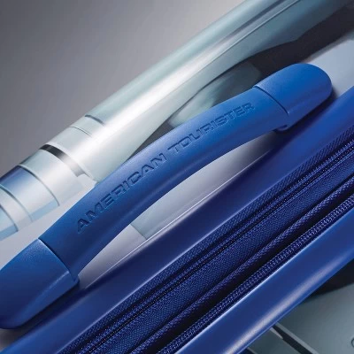 American Tourister Star Wars R2-D2 Hardside Carry On Spinner Suitcase - Silver/Royal Blue 4 American Tourister Star Wars R2-D2 Hardside Carry On Spinner Suitcase - Silver/Royal Blue - Image 4