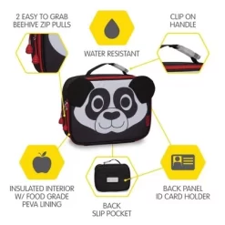 Bixbee Panda Lunchbox - Kids Lunch Box, Insulated Lunch Bag For Girls And Boys, Lunch Boxes Kids For School, Small Lunch Tote For Toddlers -Professional Travel Storage Supplies Store GUEST ed0e156a fe2c 41e2 ad78 0350a2e59cca