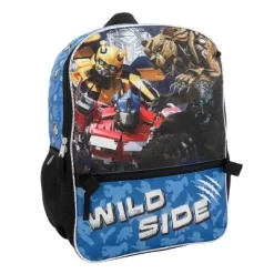 Transformers 5pc Kids' 16" Backpack With Lunch Box Set
