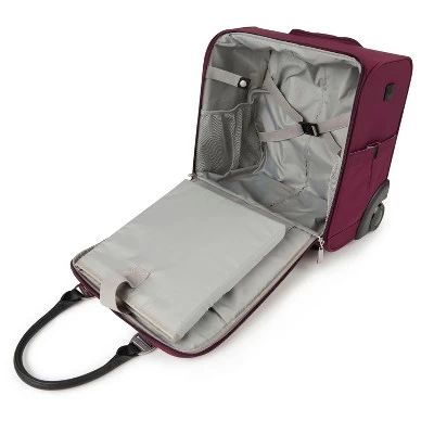 Baggallini 2 Wheel Under Seater Carry-On Rolling Luggage Tote 3 Baggallini 2 Wheel Under Seater Carry-On Rolling Luggage Tote - Image 3