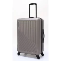 Skyline 24" Hardside Checked 4pc Luggage Set