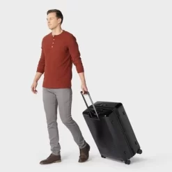 Signature Hardside Large Checked Spinner Suitcase - Open Story™ -Professional Travel Storage Supplies Store GUEST f504fa80 896f 4996 8986 0859ed96feb0