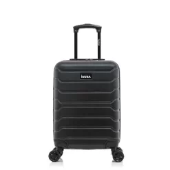 InUSA Trend Lightweight Hardside Medium Checked Spinner Suitcase