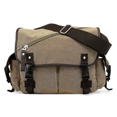 Gearonic Men Messenger School Shoulder Canvas Bag 10 Gearonic Men Messenger School Shoulder Canvas Bag - Image 10