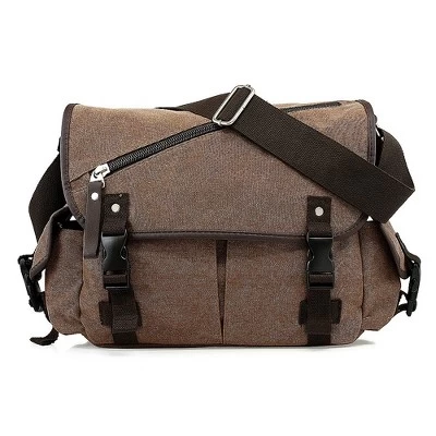 Gearonic Men Messenger School Shoulder Canvas Bag 7 Gearonic Men Messenger School Shoulder Canvas Bag - Image 7