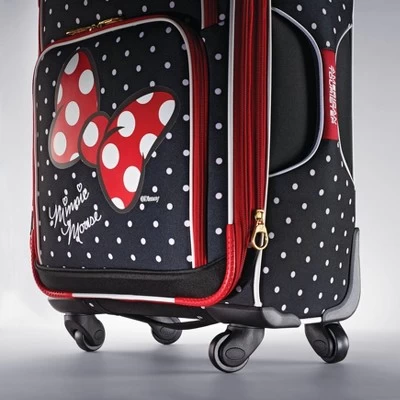 American Tourister Minnie Mouse Red Bow Softside Carry On Spinner Suitcase 7 American Tourister Minnie Mouse Red Bow Softside Carry On Spinner Suitcase - Image 7