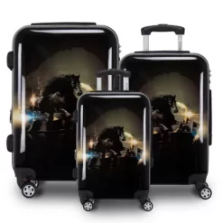 Chariot Printed Expandable Hardside Spinner Luggage Set -Professional Travel Storage Supplies Store GUEST fb2805dc acd6 4cb3 9b18 8edd7f9fb7a9