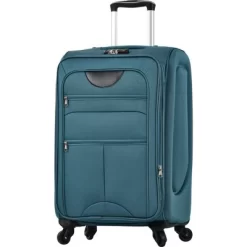 3 PCS Expandable Luggage Set, Softside Lightweight Spinner Suitcase With TSA Lock-ModernLuxe