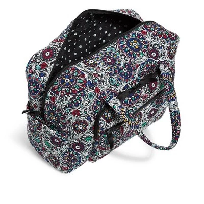 Vera Bradley Women's Cotton Weekender Travel Bag 5 Vera Bradley Women's Cotton Weekender Travel Bag - Image 5