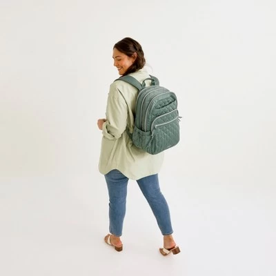 Vera Bradley Women's Performance Twill Commuter Backpack 6 Vera Bradley Women's Performance Twill Commuter Backpack - Image 6