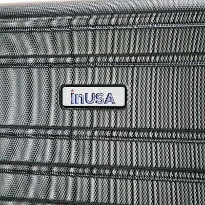 InUSA Deep Lightweight Hardside Large Checked Spinner Suitcase 14 InUSA Deep Lightweight Hardside Large Checked Spinner Suitcase - Image 14